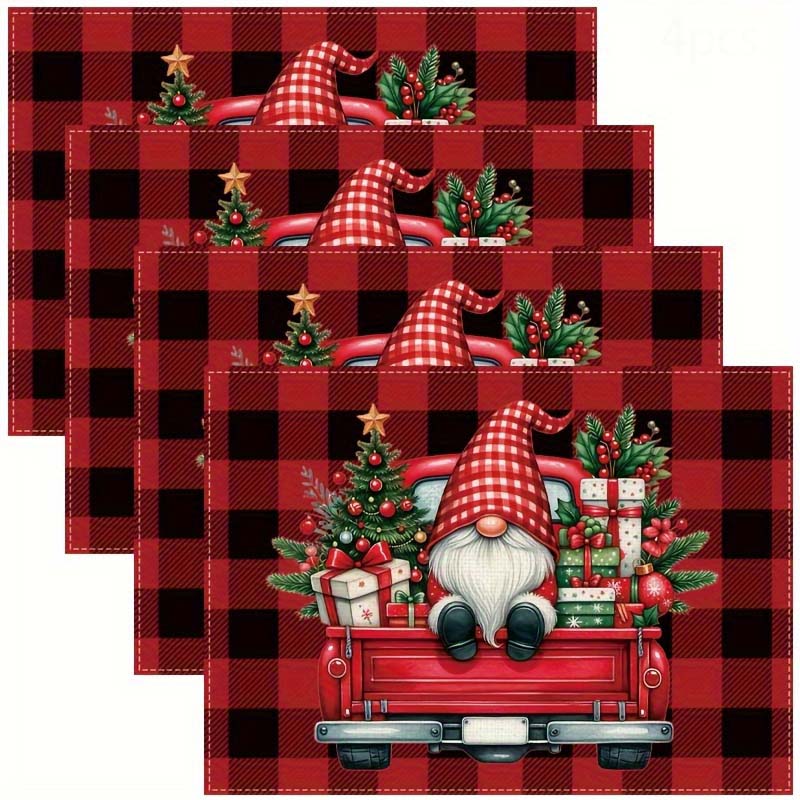 Red Christmas Tree Snowflake P - Family Tree Print ulasan dan harga