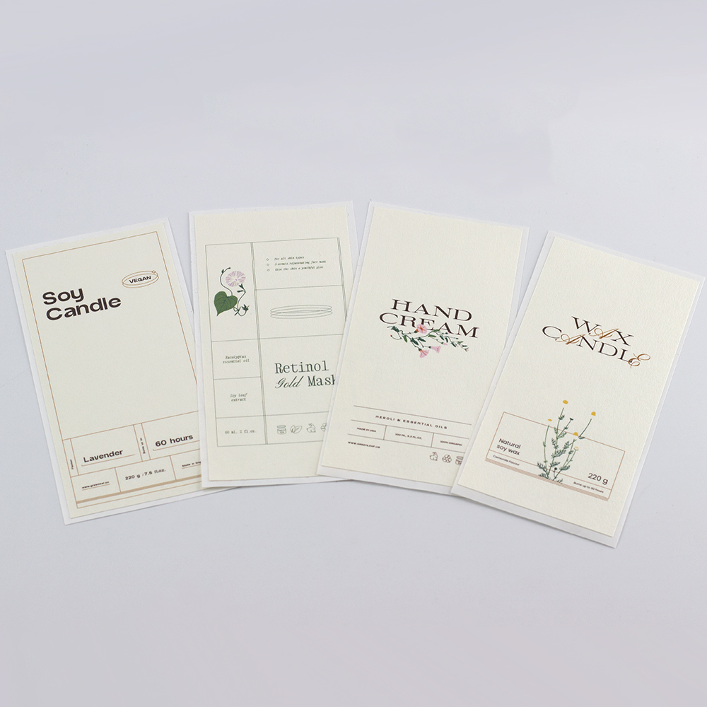 Custom Logo Printing Adhesive  - Personalised Candle Label ulasan dan harga