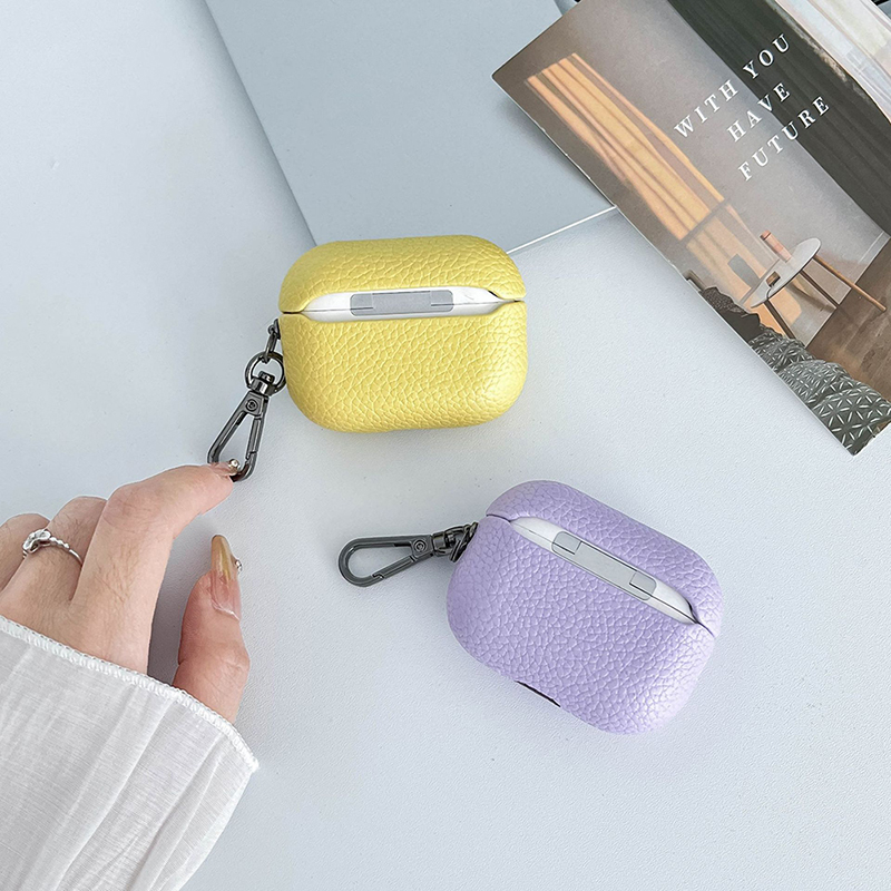Fashion Cute Mini DIY Earphone - Monogram Keychain Leather ulasan dan harga