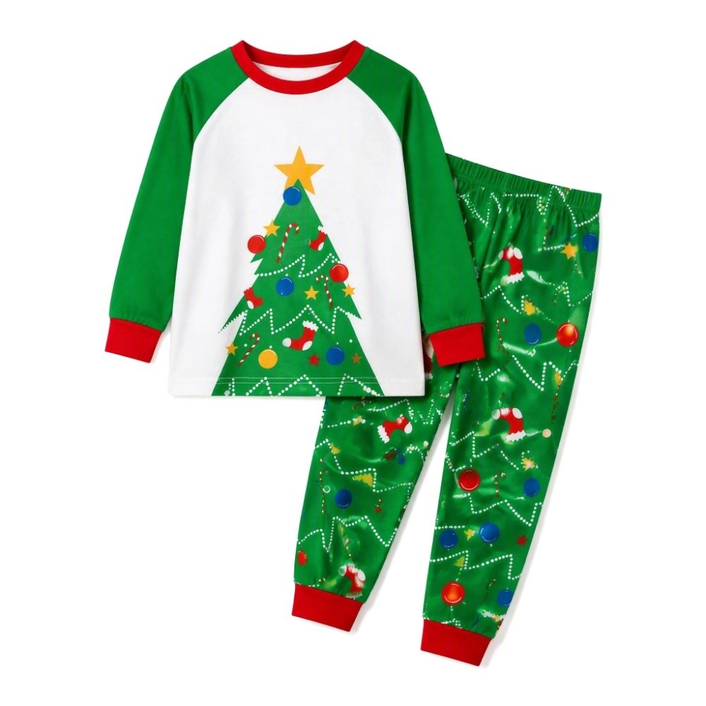 Long Sleeve Christmas Pyjamas  - Family Tree Print ulasan dan harga