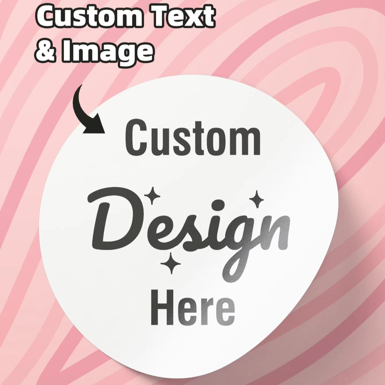3/5/6CM Custom Waterproof Roun - Personalised Candle Label ulasan dan harga