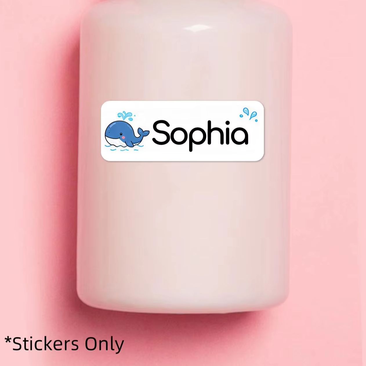 1-500PCS Custom Cartoon Name S - Personalised Candle Label ulasan dan harga