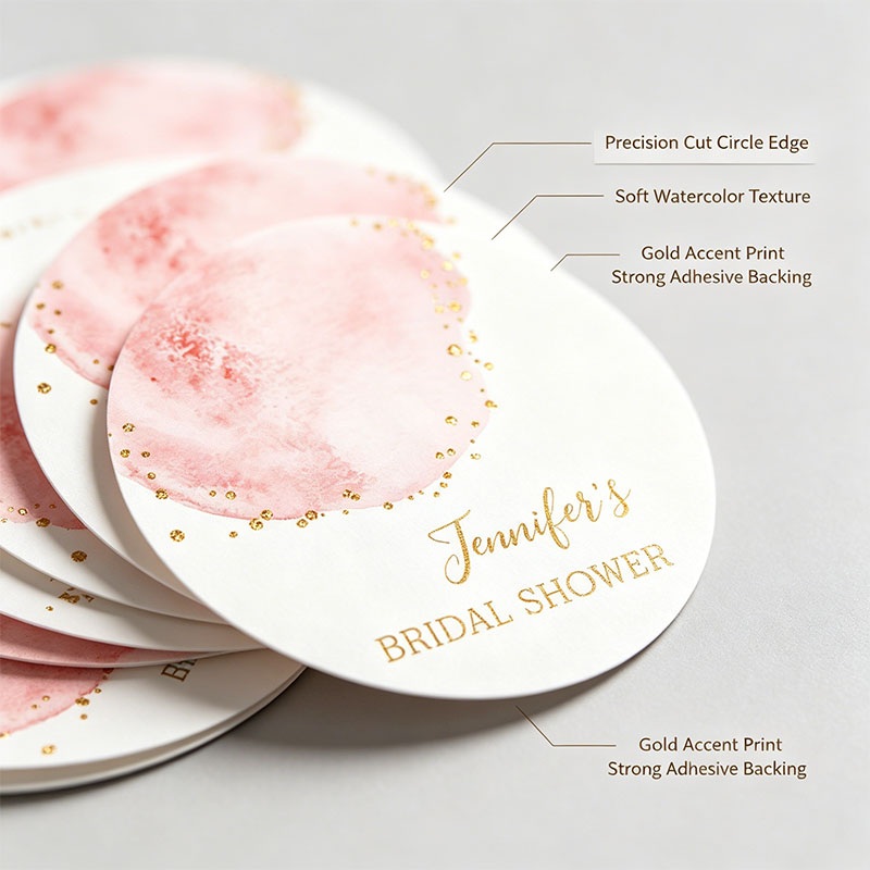 Custom Blush Pink Gold Confett - Personalized Name Box ulasan dan harga