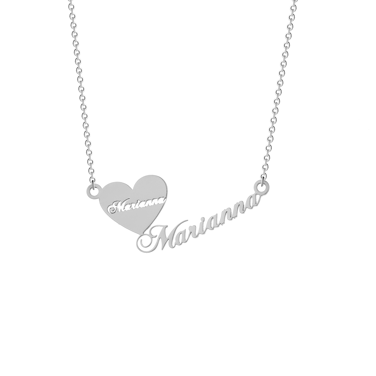 Customized Stainless Steel Nam - Name Necklace Custom ulasan dan harga