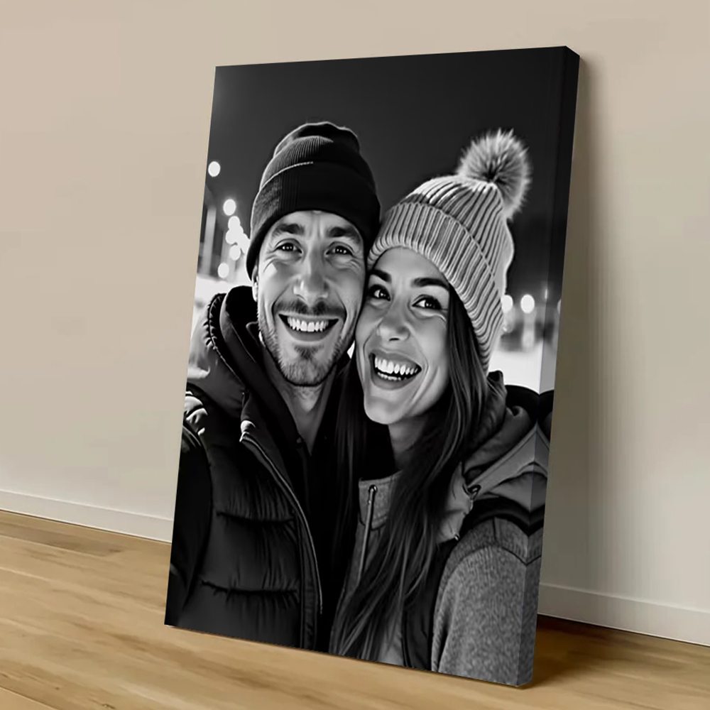 Custom Print Canvas Painting F - Pet Portrait Custom ulasan dan harga